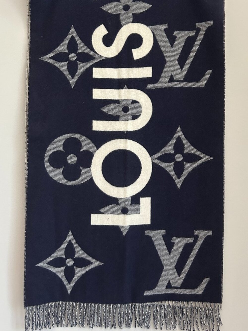 Louis Vuitton Monogram Capital Scarf